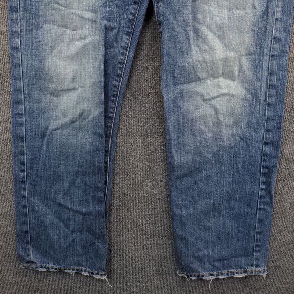 American Eagle Men's Jeans Blue 30x30 Relaxed Straight Fit Denim 5 Pockets - Picture 8 of 13